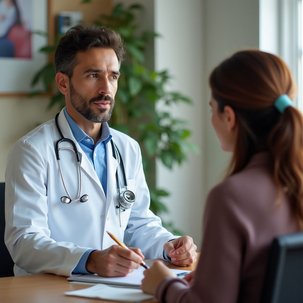 Entrevista con el médico
